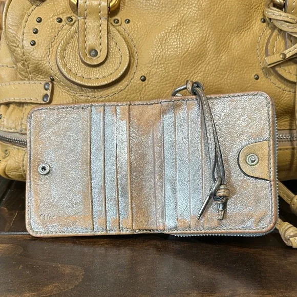 Chloe Paddington Shoulder Mustard Leather Satchel and wallet - Picture 16 of 16